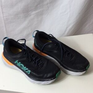 Hoka Bondi 7 Black Running Shoes